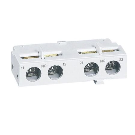 Auxiliary contact 2NC for MPX3 - front mounting