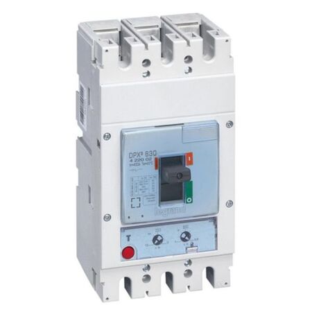 DPX³630 thermal magnetic release circuit breaker, 3 poles 400A and breaking capacity 36kA
