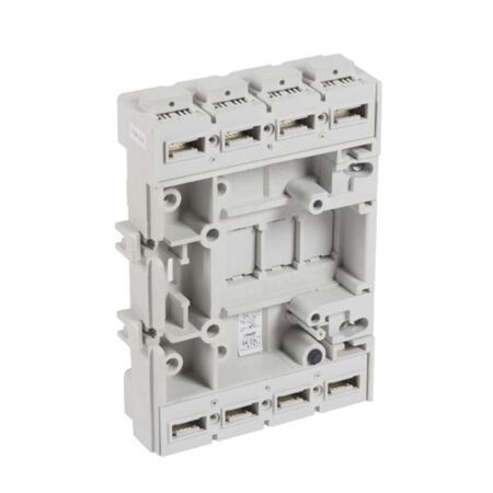 Flat rear terminal mounting base - for DPX³ only - 4P