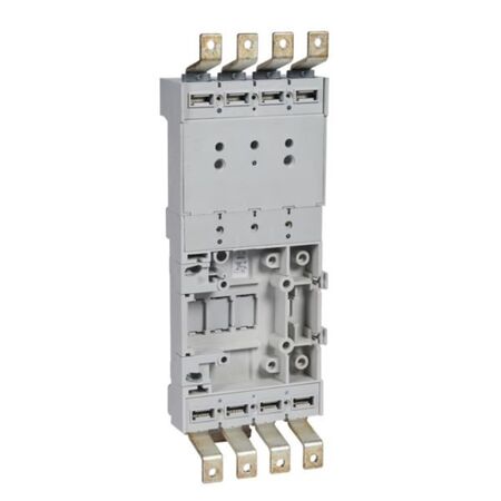 Front terminal mounting base - for DPX³ only - 4P - with earth leakage modules