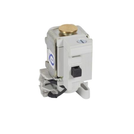 Circuit breaker DPX3 1600,4 poles, with rated current of 1250A and rotary knob electronic protection unit.