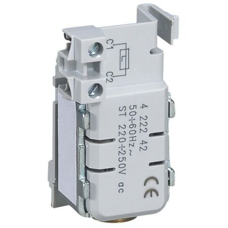 Circuit breaker DPX3 1600,4 poles, with rated current of 1600A and rotary knob electronic protection unit.