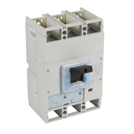 MCCB DPX³ 1600 - thermal magnetic release - 3P - Icu 70 kA (400 V~) - In 800 A