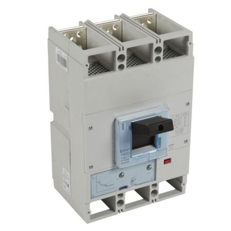 MCCB DPX³ 1600 - thermal magnetic release - 3P - Icu 70 kA (400 V~) - In 1000 A