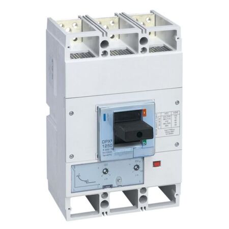 MCCB DPX³ 1600 - thermal magnetic release - 3P - Icu 70 kA (400 V~) - In 1250 A