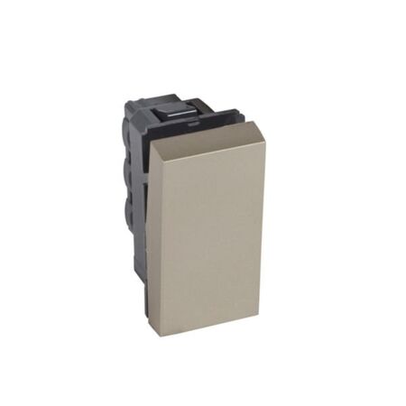 Arteor™ - 2-way switch 10 AX 250 V~ - 1 module square version - Champagne