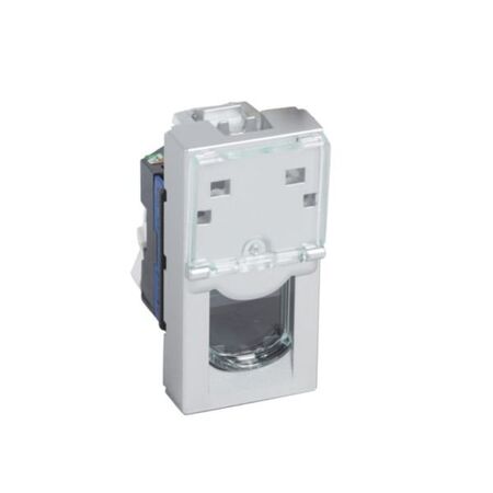 Arteor™ - RJ45 Category 6 UTP socket - 1 module - Alu