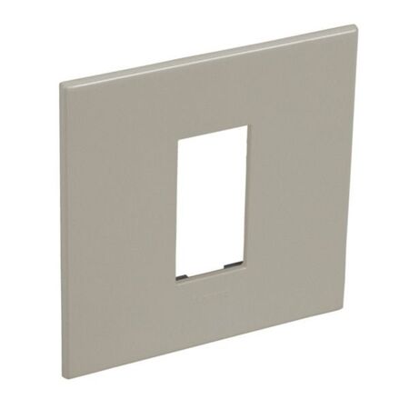 Arteor™ - British standard plate square version 1 module - Champagne