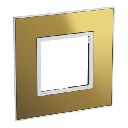 Arteor™ - British standard plate square version 2 modules - Reflective Metal - Gold