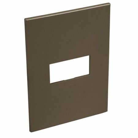 Arteor™ - American and South African standard plate square version 1 horizontal modules for 2'' x 4'' box - Dark Bronze