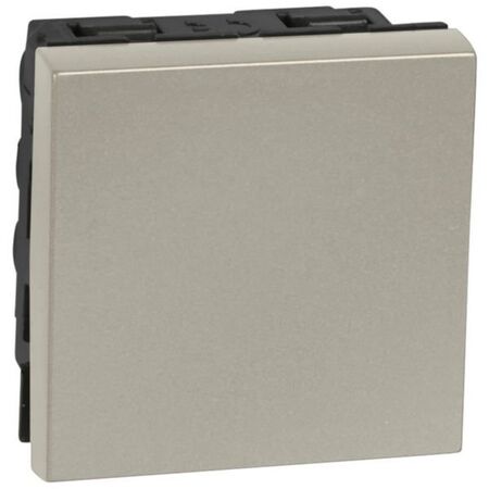 Arteor™ - 2-way double pole switch 20 AX 250 V~ - 2 modules - Champagne