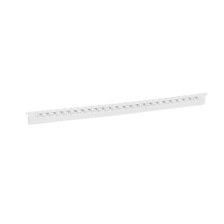 MEMOCAB - Markers for wiring black capital letters on white background 2.5x2.5mm letter P slide-in pack of 240