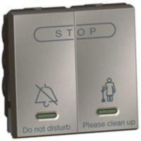 Hotel bedroom call indicator - internal control unit - 2 modules - magnesium