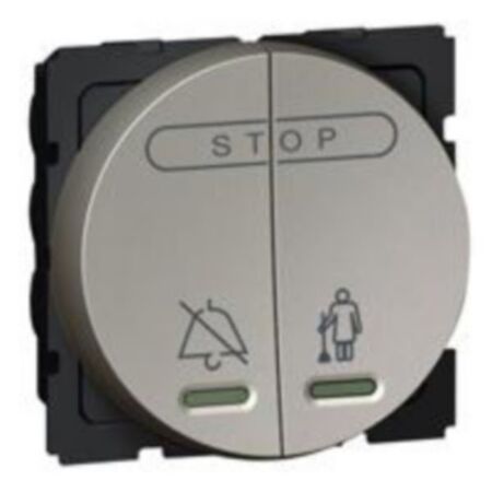 Hotel bedroom call indicator - internal control unit - 2 round modules - magn