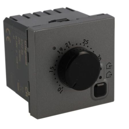 Arteor™ - Electronic room thermostat - 2 modules - Magnesium