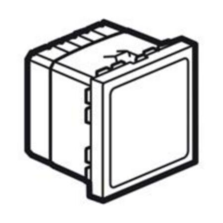 Illuminated sign Arteor™ - 0.2 or 1 W - blue LEDs - 2 modules - magnesium