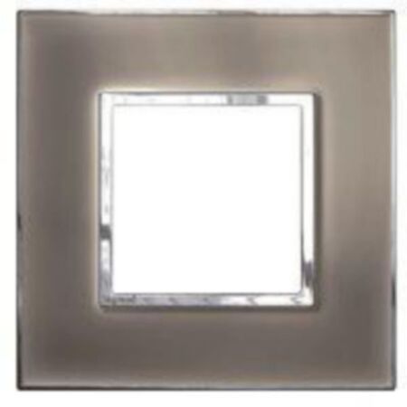 Arteor™ - Loudspeaker soket - 4 mm² terminal - 2 modules - Magnesium