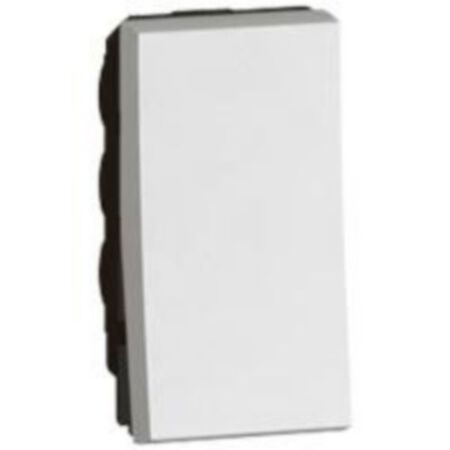 Arteor™ - 1-way push-button - round - 1 middle module - White