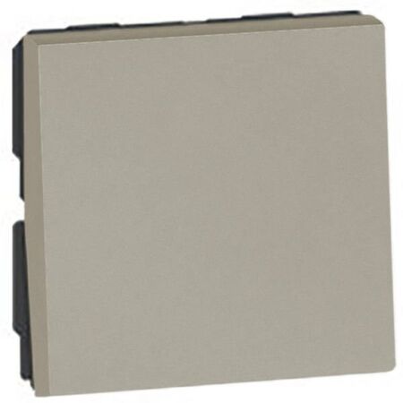Arteor™ - 1-way push-button - 2 modules - Champagne