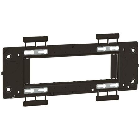 Arteor™ - Support frame - for German/French boxes - 6 horizontal modules