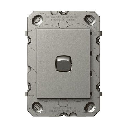 Legrand Arteor 770 Series 16A 240V a.c 1 Gang 2 Way Single Pole Double Throw Vertical Rocker Switch Magnesium