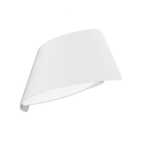 ATEN: LED Exterior Surface Mounted Curved Up/Down Wall Lights IP65