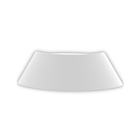ATEN: LED Exterior Surface Mounted Curved Up/Down Wall Lights IP65