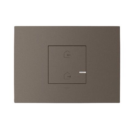 ARTEOR with NETATMO - Wireless Master On/Off Scenario - Horizontal - 1 Gang 2 Module - Magnesium