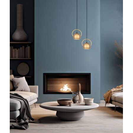BELLA: Interior Small Dome Shape Pendant Lights