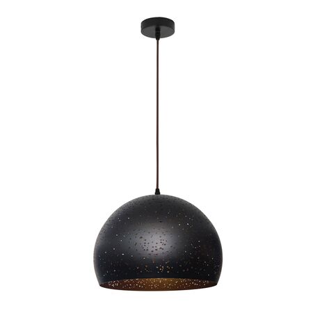 CELESTE: Bohemian Rustic Embossed Dome Shape Pendant Light