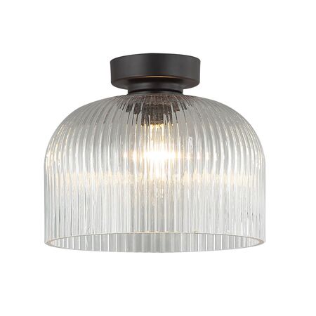 DIYVINTAJ: D.I.Y. Dome Ribbed Glass Batten Fix Ceiling Lights