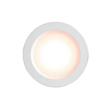 HPM DLS LED 10W 800lm Warm White External Driver Dimmable Downlight 90mm White