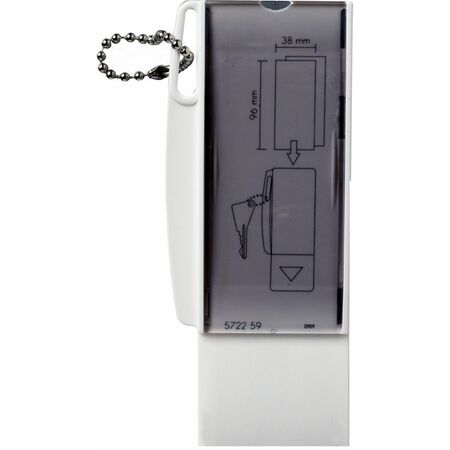 Excel Life - Accessory - Key fob plastic white