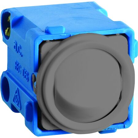 Excel Life - Switch mechanism 1 way double pole 20A 10AX 240V a.c. urban grey