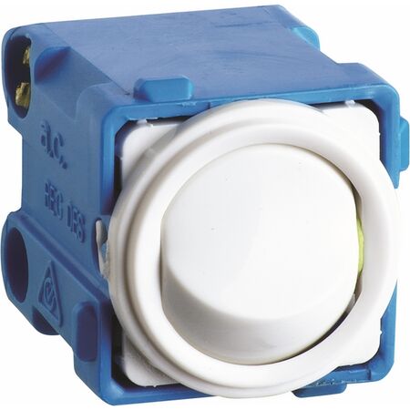 Excel Life - Switch mechanism 1 way double pole 16A 10AX 240V a.c. white