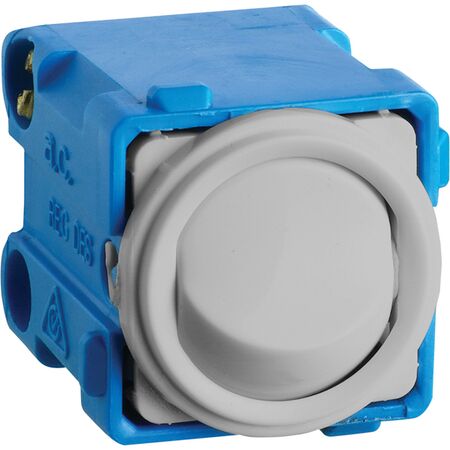 Excel Life - Switch mechanism 1 way double pole 16A 10AX 240V a.c. urban grey