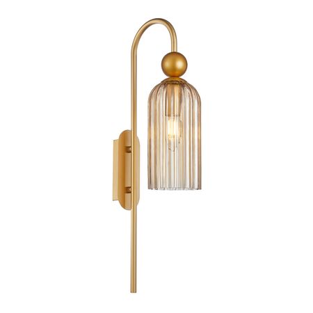 FLAUTA: Interior Round Top Cylinder Ribbed Wall Lights