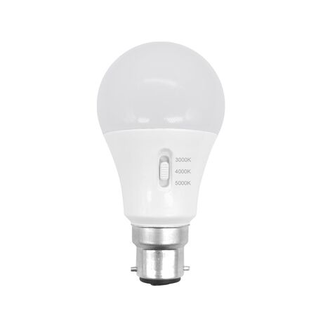 GLSTRI (Dimmable): LED GLS Tri-CCT Dimmable Globes Frosted Diffuser (10W)