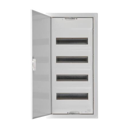 HL Flush Mount 48 Module Load Centre Enclosure with Neutral and Earth Bars