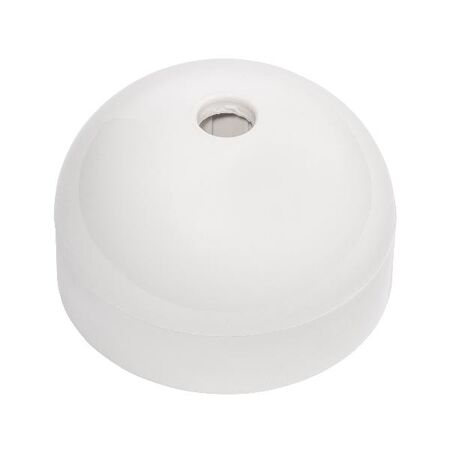 HPM 4 Plate Ceiling Rose Screw-On Cover Mounting Base 37x65mm White
