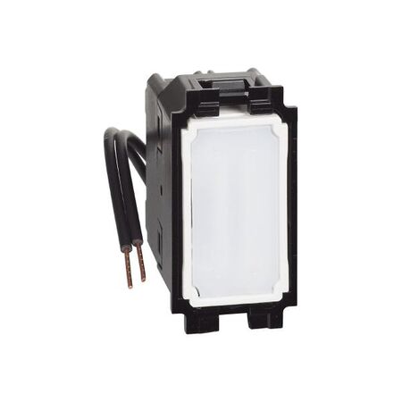 Bticino Living Now 1P 10A 1 Module 4 Way Switch Mechanism with Blue LED