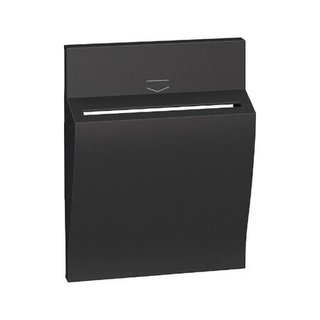 Bticino Living Now 3 Module Keycard Switch Cover Black