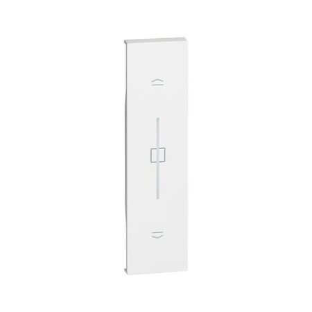 Bticino Living Now 1 Module Smart Blind / Shutter Key Cover White