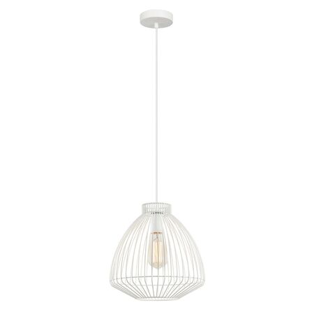 MANU: Modern Interior Cone (Concave) Wire Cage Pendant Lights