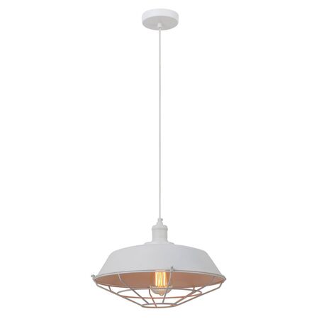 MATRIX: Industrial Iron Dome & Cage Pendant Lights