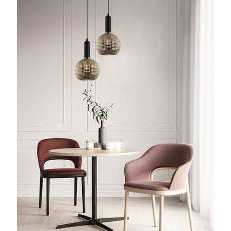 PELOTA: Modern Interior Wine Glass Segmented Glass Pendant Lights