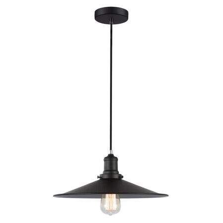 PIATTO: Industrial Black Coolie Pendant Lights