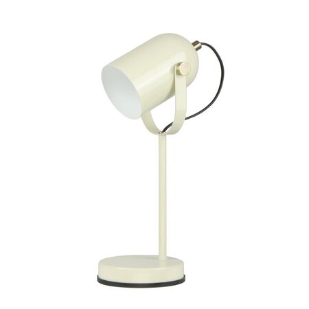 TAZZA: Ellipse Shade with Antique Brass Highlight Table Lamps