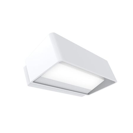 TOPA: LED Exterior Surface Mounted Rectangular Up/Down Wall Lights IP65