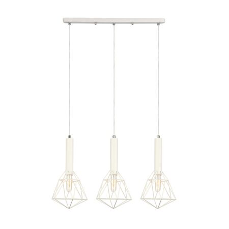 BLACKBAND & WHITEBAND Pendant Light 3x Bird Cage With Bar Base